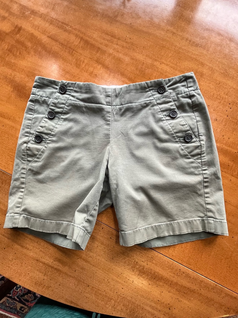 J. Crew Women's Army Green Nautical Sailor Style size zero